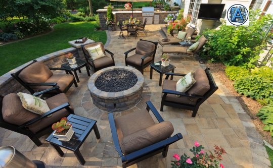 outdoor furniture and patio