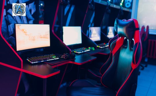 computers and computer gaming chairs